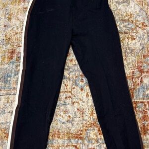 Women’s Black Pants with Side Stripe Target